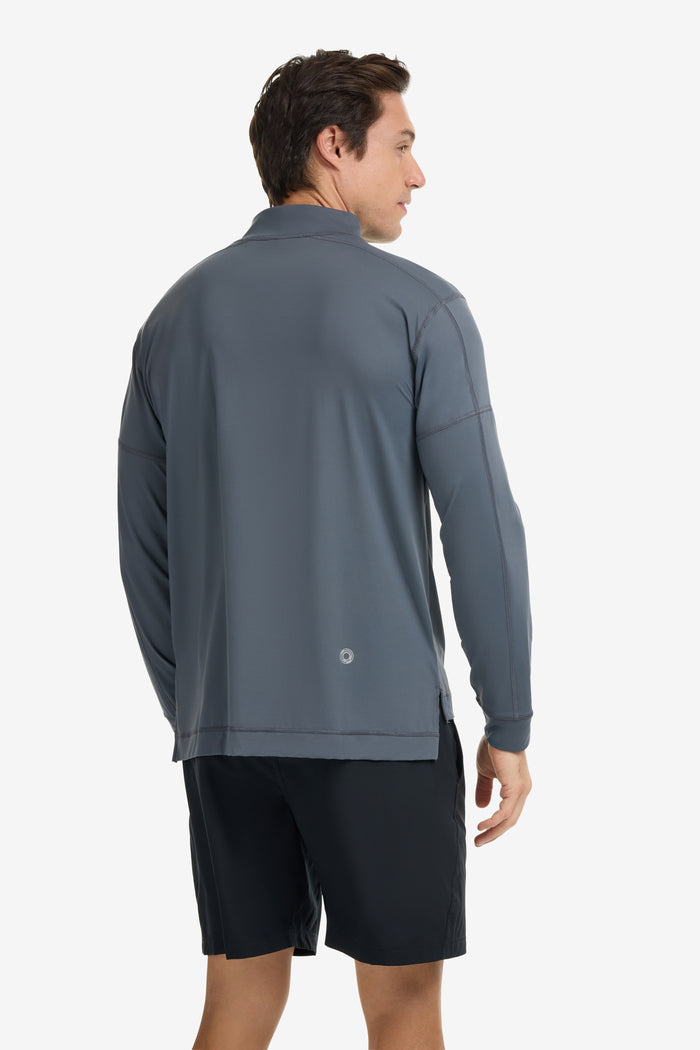 Camiseta técnica hombre manga larga con cremallera – UPF50+