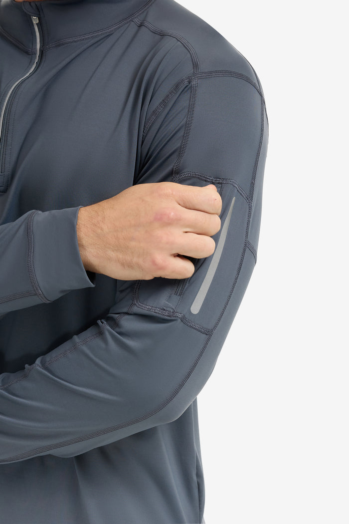 Camiseta técnica hombre manga larga con cremallera – UPF50+