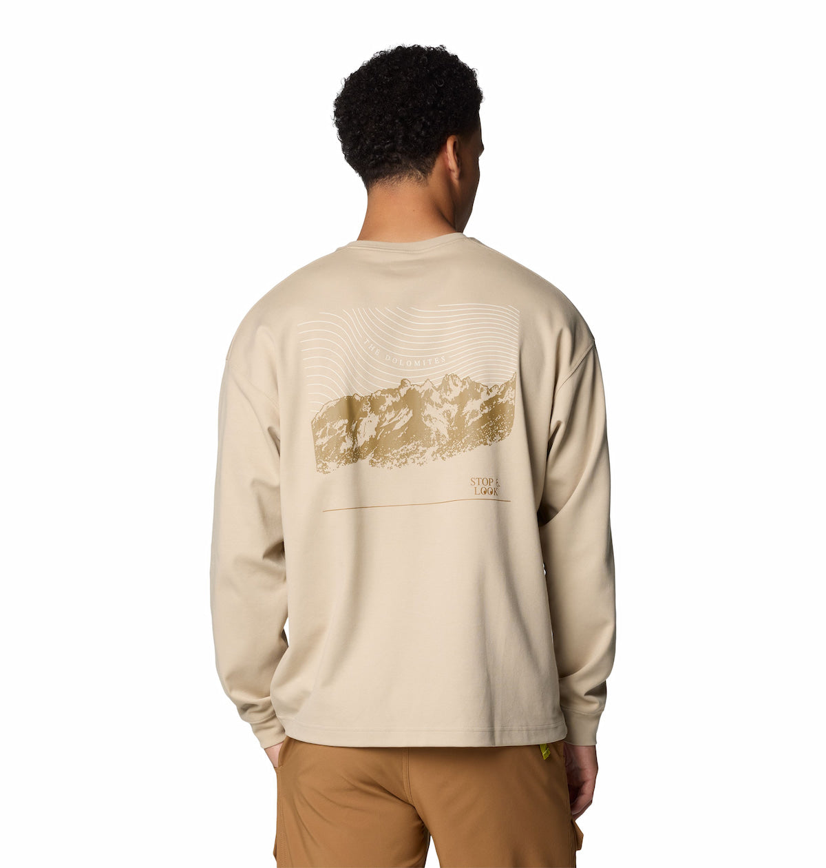 Camiseta holgada hombre manga larga – UPF50+