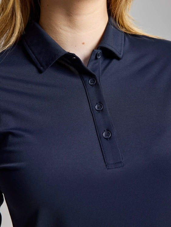 Polo técnico mujer manga larga – UPF50, secado rápido
