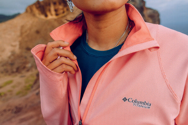 Camiseta técnica de manga larga Summit Valley LS Half Zip para mujer