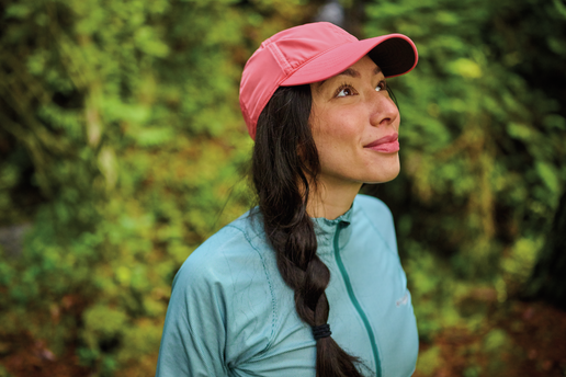 Camiseta técnica de manga larga Summit Valley LS Half Zip para mujer