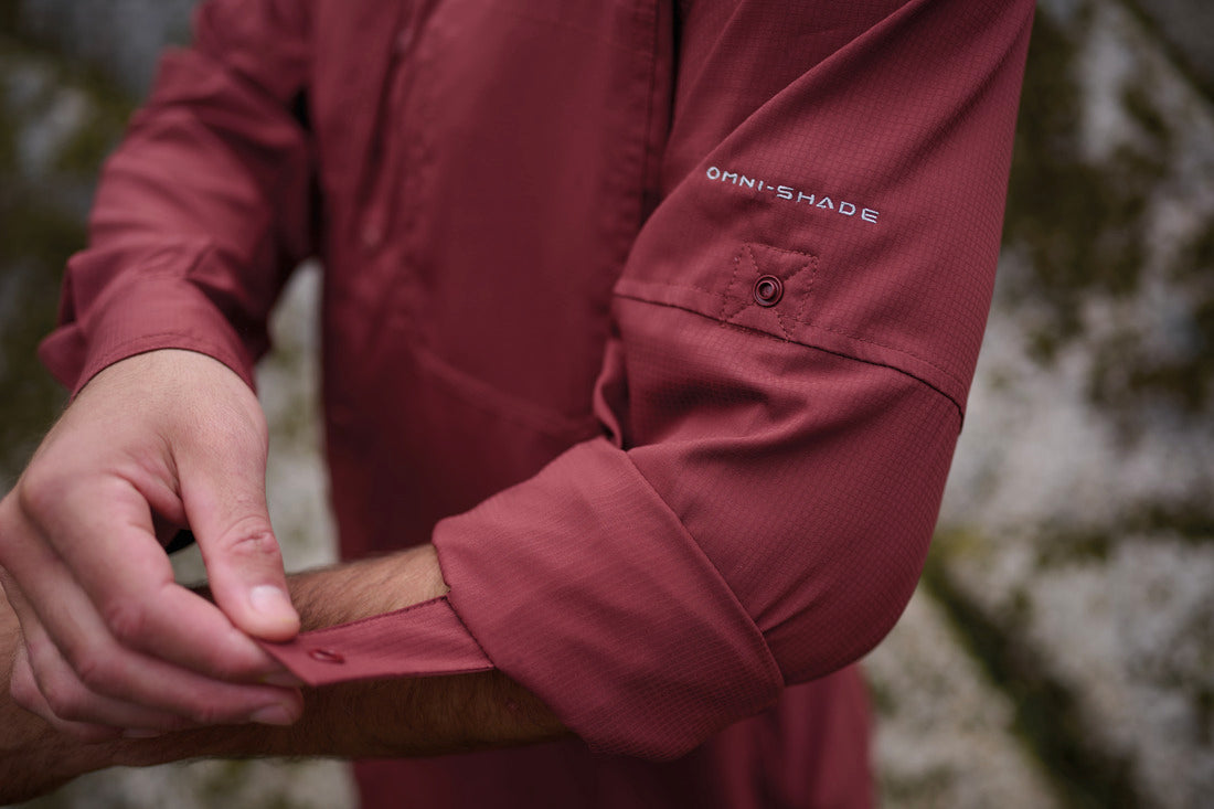 Camisa outdoor con protección solar UPF50 de OutdoorClothes