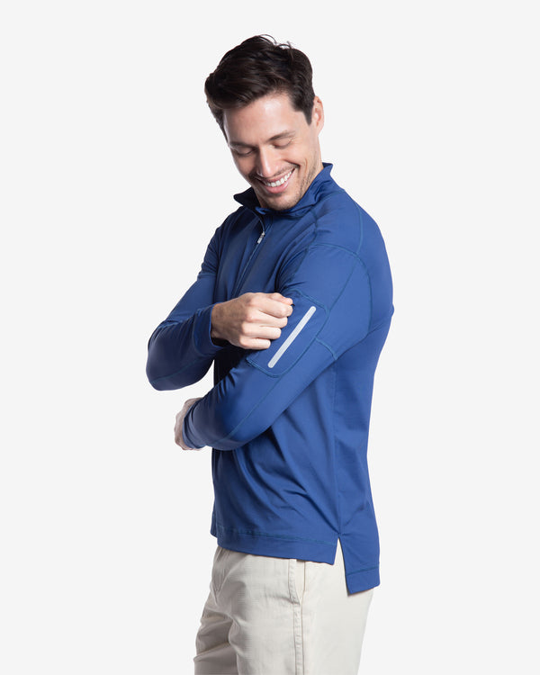 Camiseta técnica hombre manga larga con cremallera – UPF50+