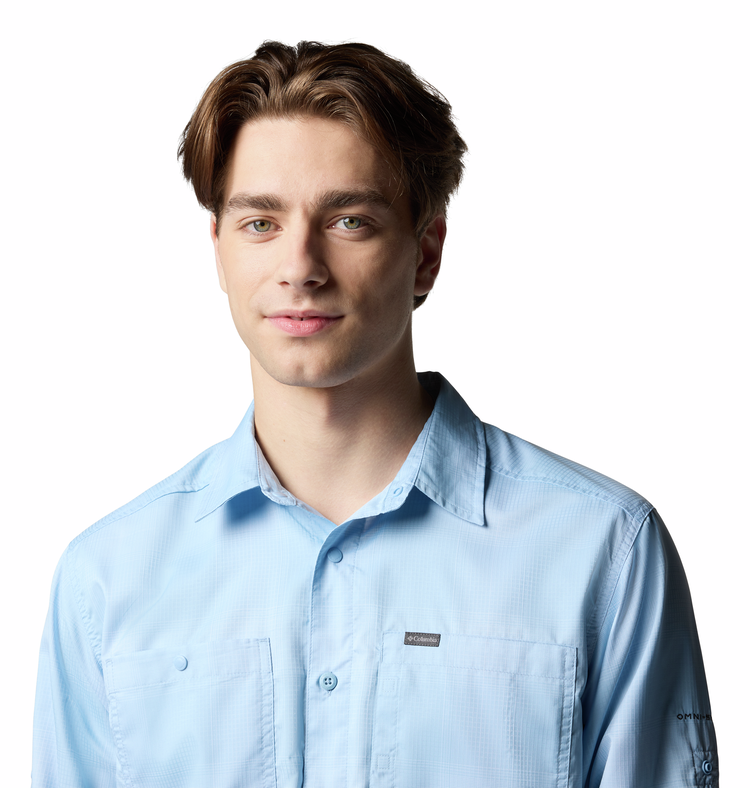 Camisa técnica para hombre Silver Ridge Utility Lite – Ripple Blue