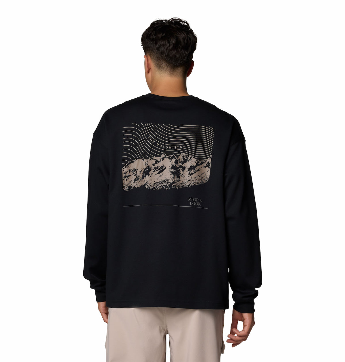 Camiseta holgada hombre manga larga – UPF50+