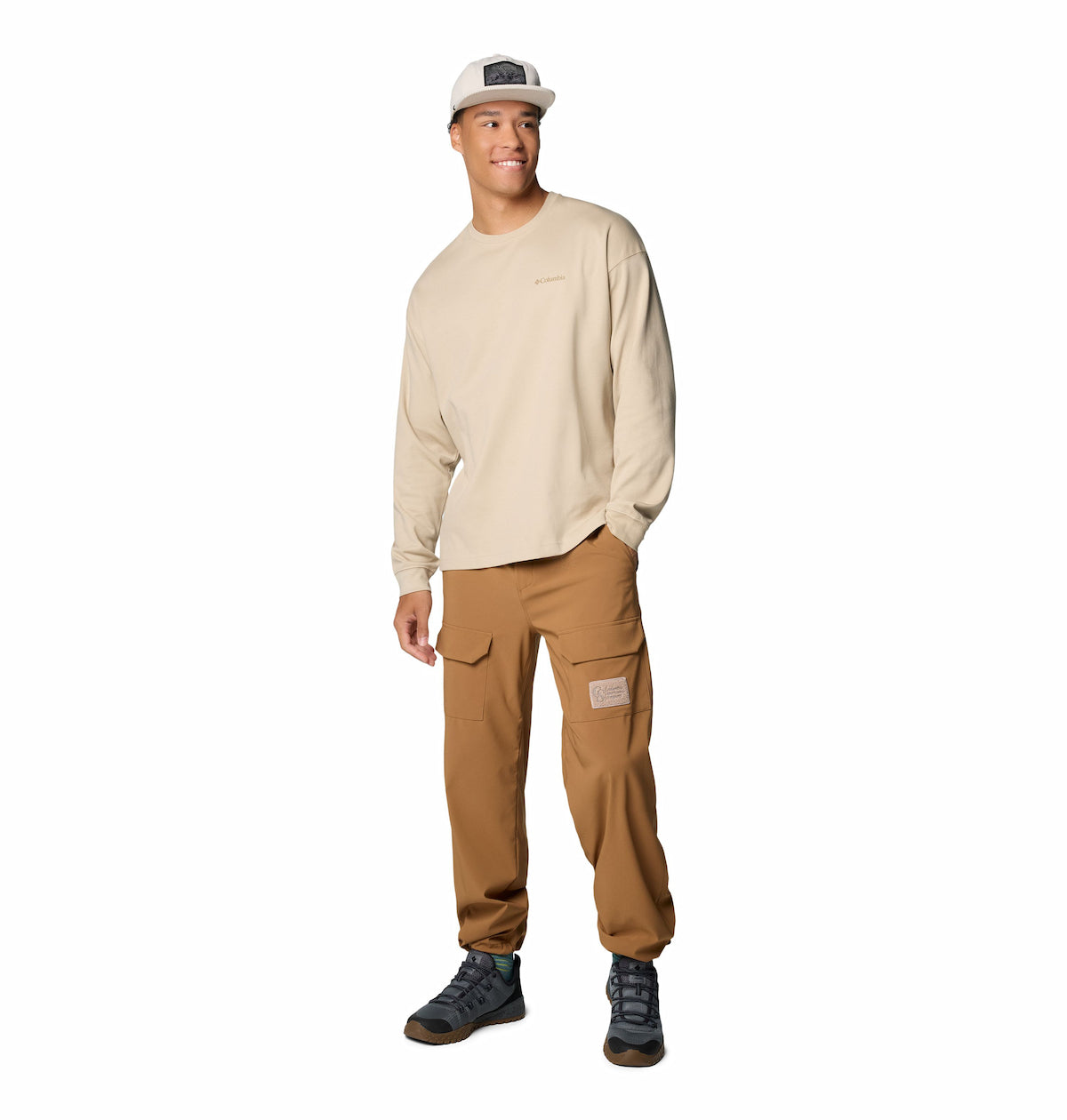 Camiseta holgada hombre manga larga – UPF50+