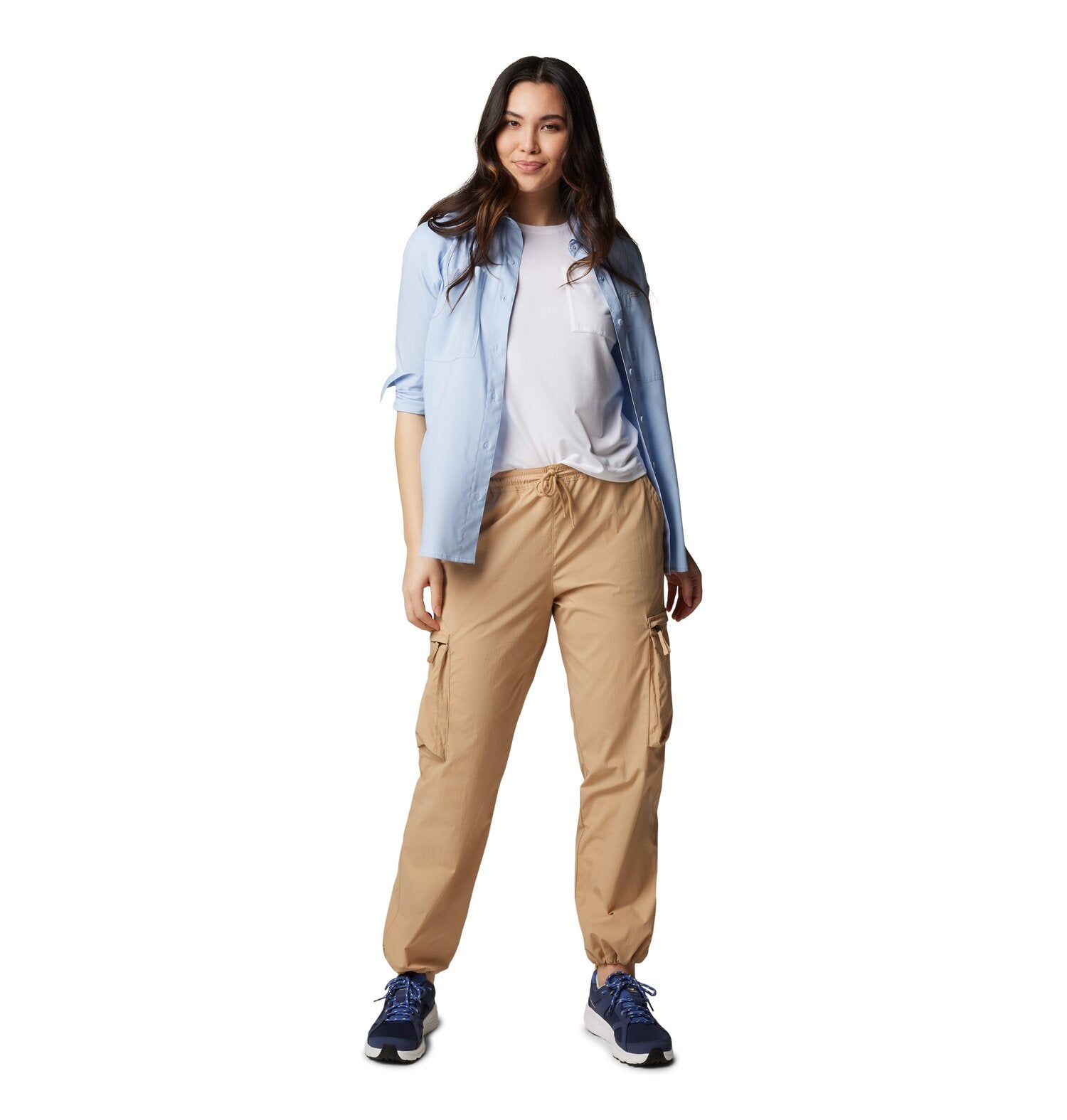 Pantalón cargo Boundless Trek™ mujer – Canoe | Repelente al agua y elástico