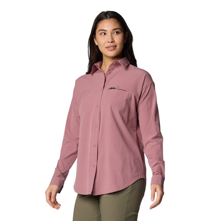 Camisa Boundless Trek II para mujer – Color Fig