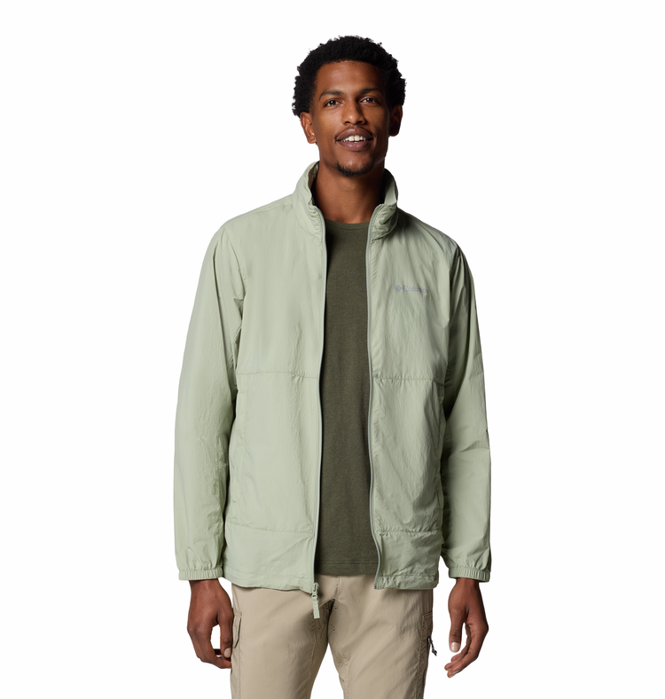 Chaqueta cortavientos hombre Loop Basin Windbreaker – UPF50, repelente, Safari