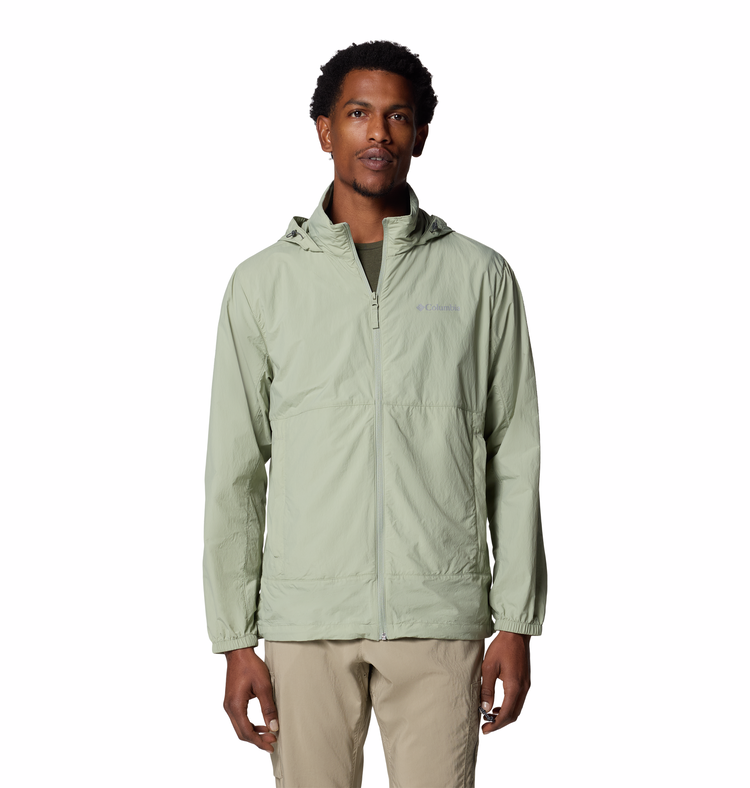 Chaqueta cortavientos hombre Loop Basin Windbreaker – UPF50, repelente, Safari