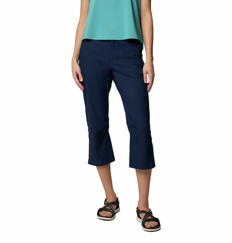 Pantalón mujer Leslie Falls Capri II – UPF 50, repelente, Collegiate Nav