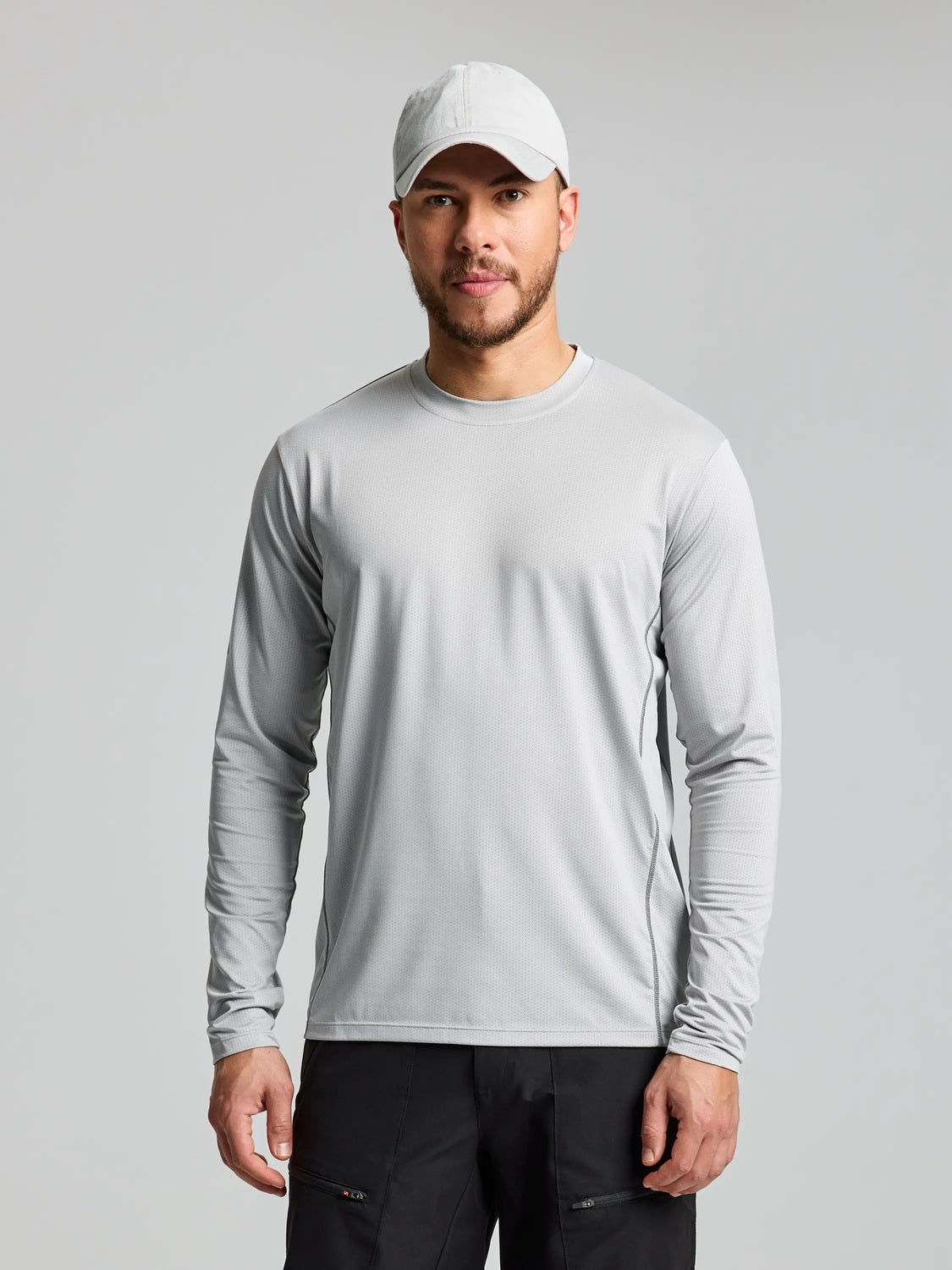 Camiseta técnica de manga larga para hombre SLAM – Protección solar UPF50+