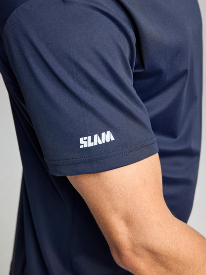 Camiseta Técnica Manga Corta Hombre – Tech Piqué T‑Shirt | SLAM
