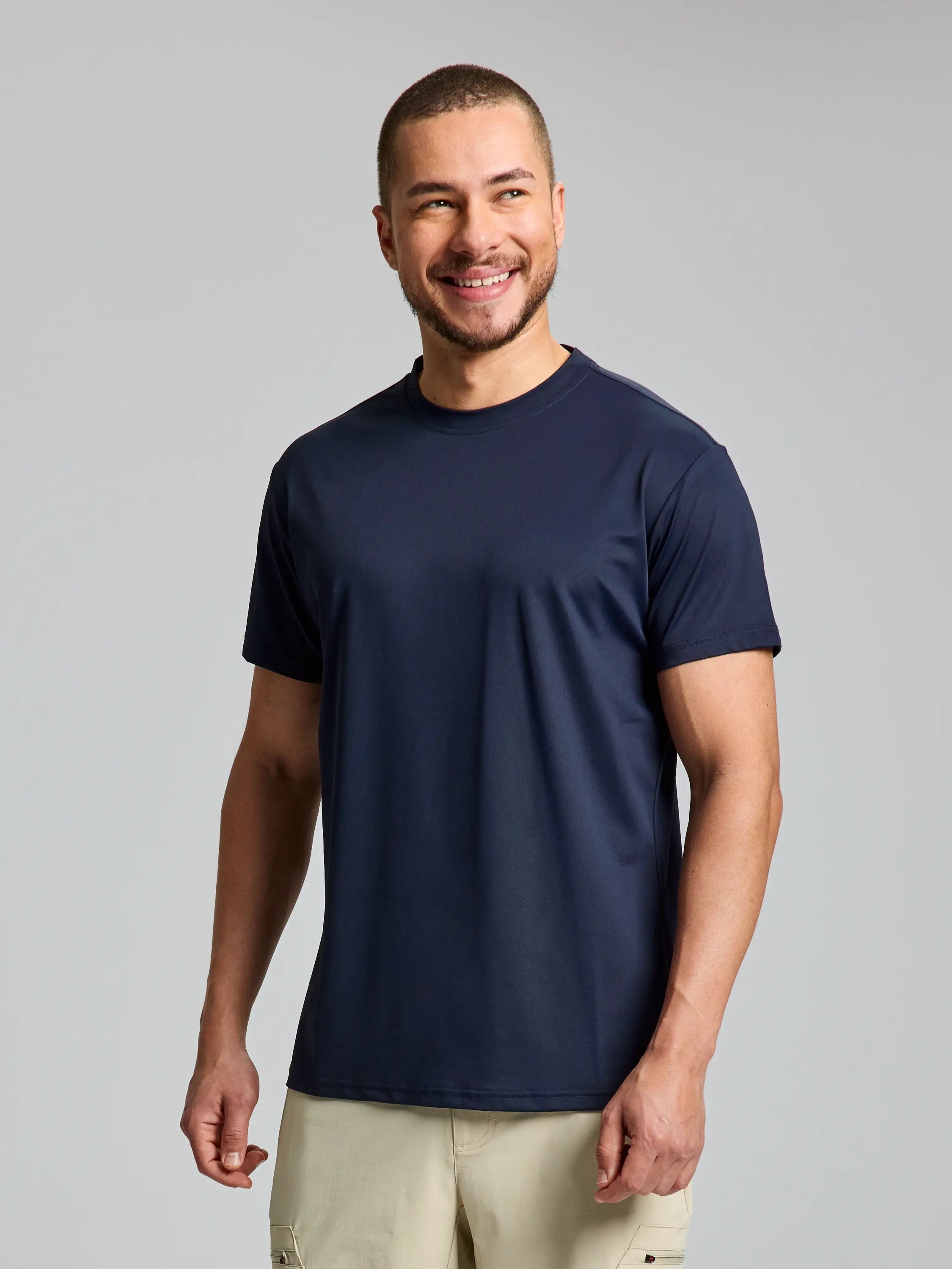 Camiseta Técnica Manga Corta Hombre – Tech Piqué T‑Shirt | SLAM