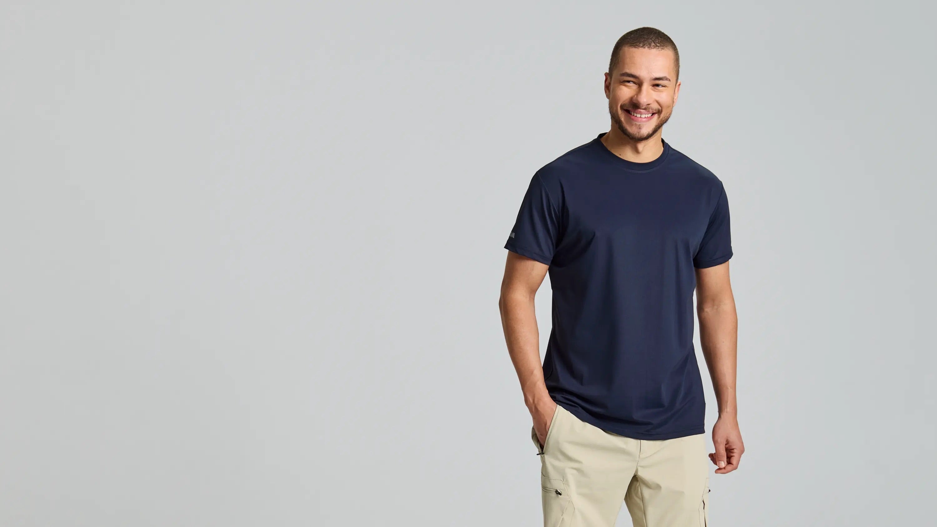 Camiseta Técnica Manga Corta Hombre – Tech Piqué T‑Shirt | SLAM