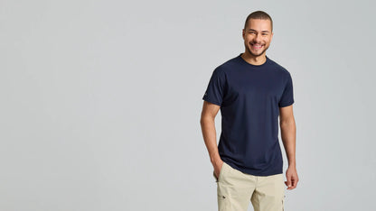 Camiseta Técnica Manga Corta Hombre – Tech Piqué T‑Shirt | SLAM