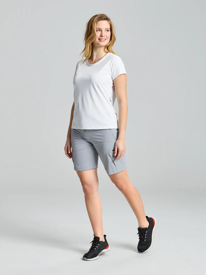 Camiseta técnica mujer manga corta WS Tech Piqué – UPF50, secado rápido