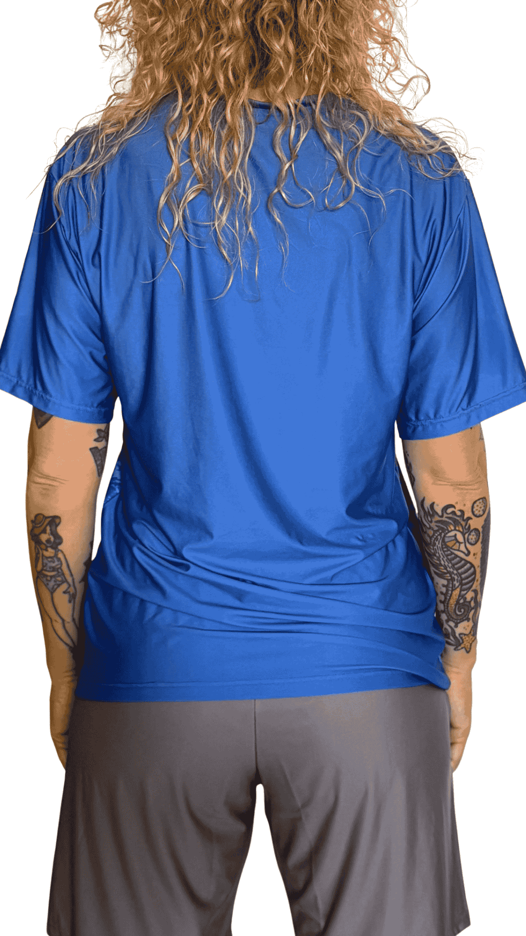 Camiseta técnica manga corta – UPF+50 Blue Current