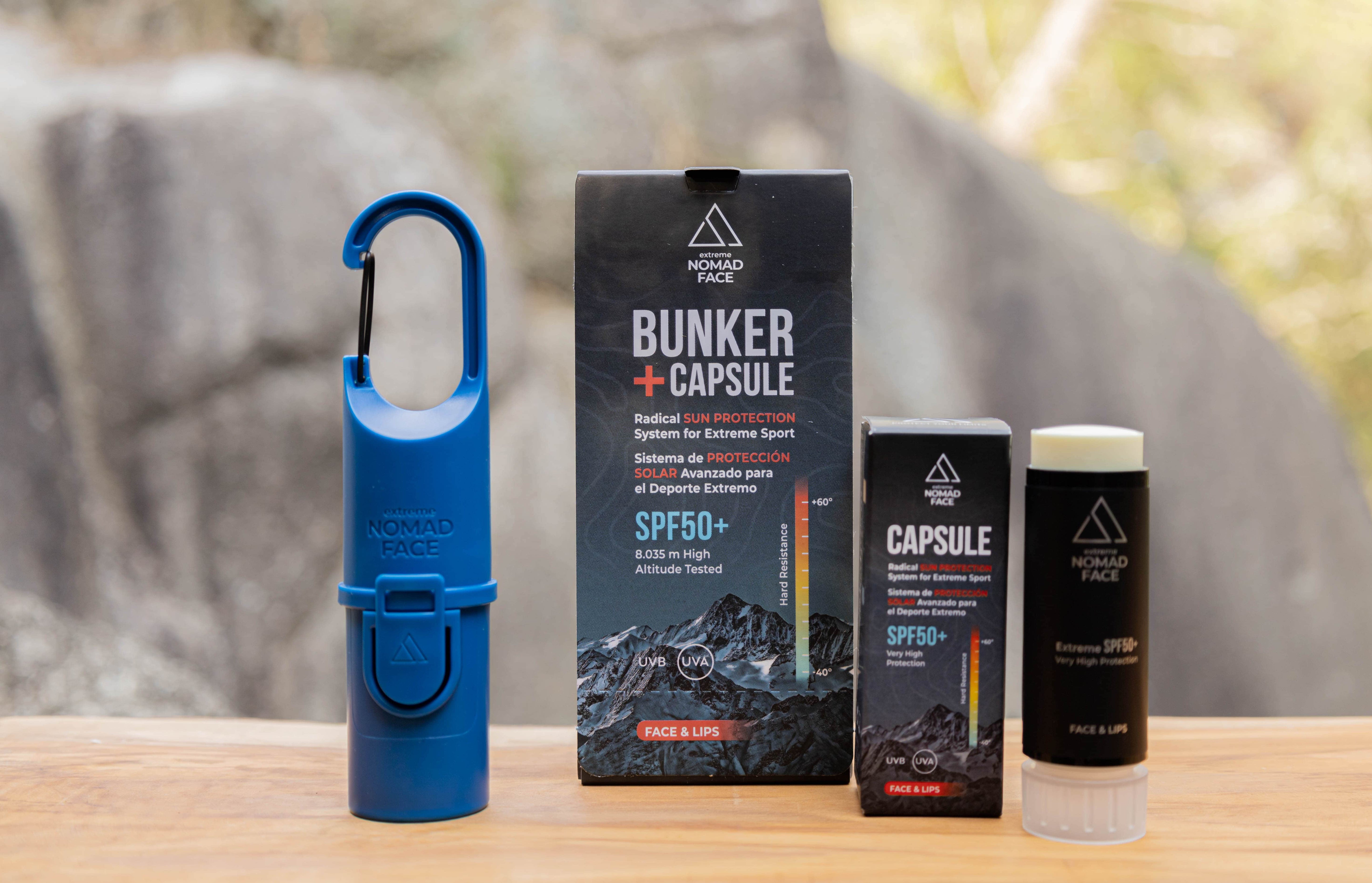 Protector Solar SPF50+ – The Nomad Face | Bunker Blue Indigo
